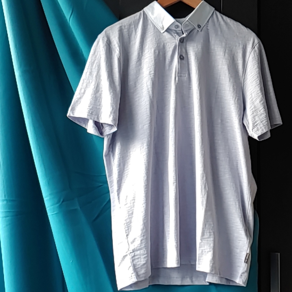 sold Ted Baker Men Collared Cotton Shirt